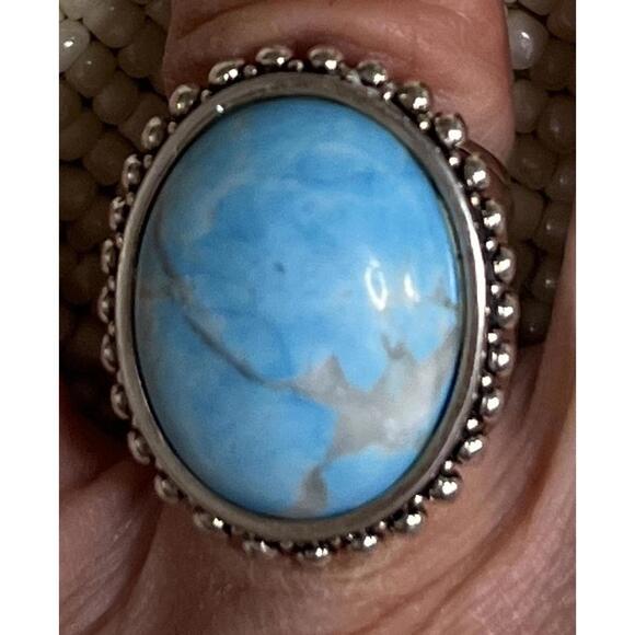 Probable Turquoise Ring - Picture 8 of 9